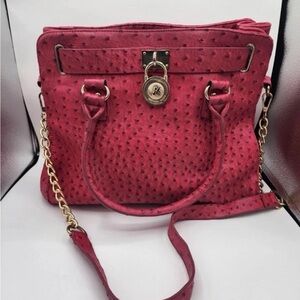 Michael Kors Collection Red Shoulder Bag